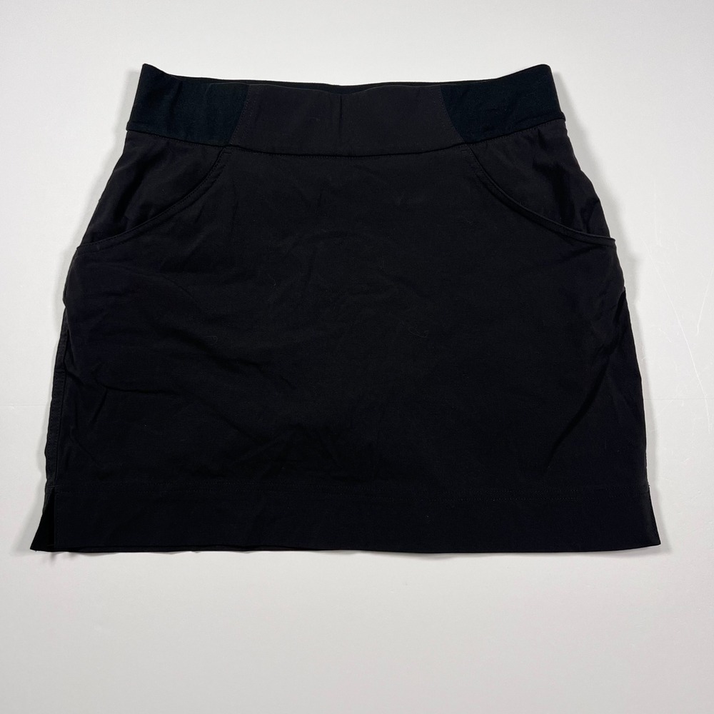 Columbia Anytime Casual‎ Skort Bundle Women Small Black White Stretch Hiking 2pk